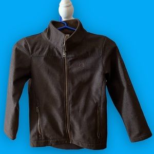 Boys; Cinch Jacket; Size Medium 10; Brown